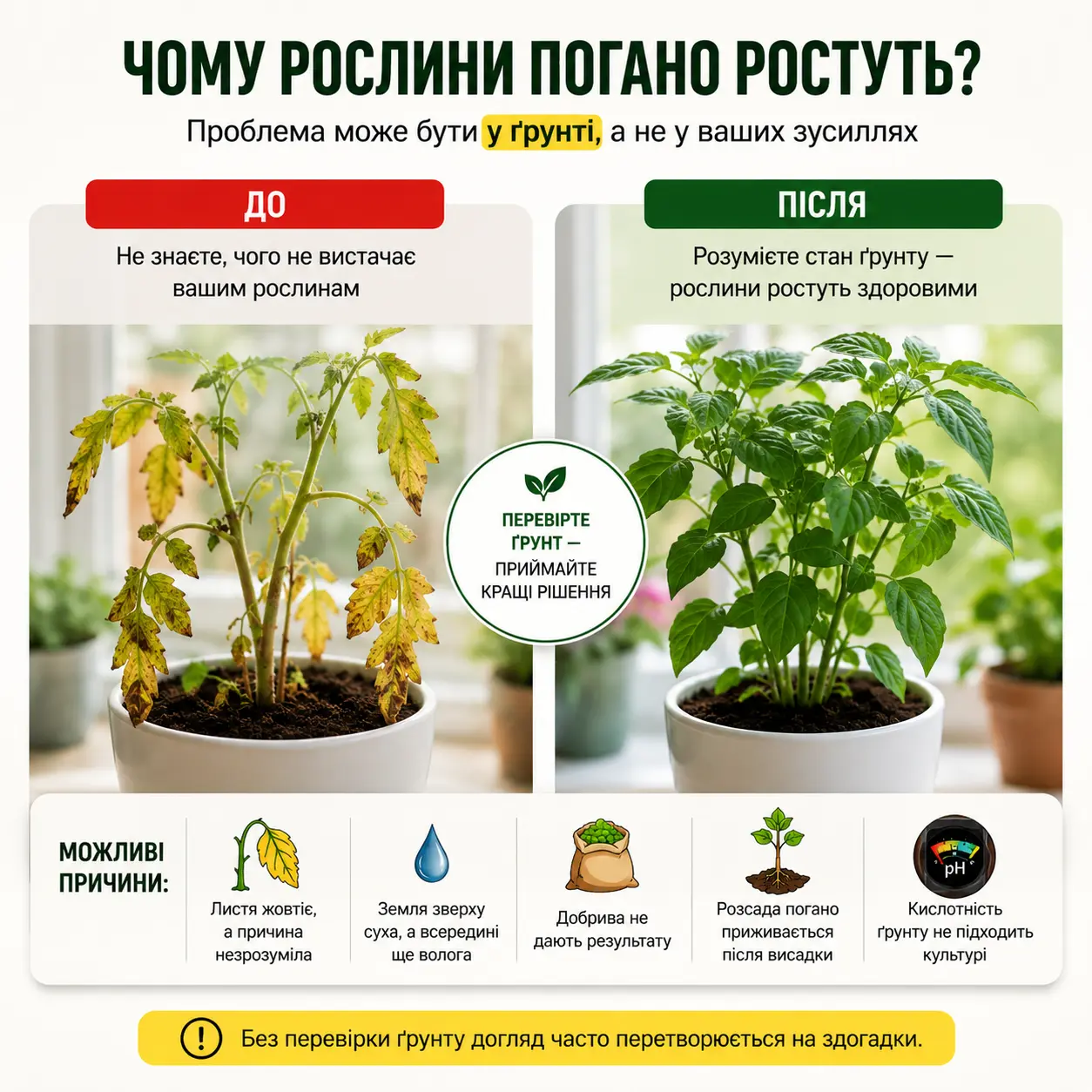 Проблеми з рослинами